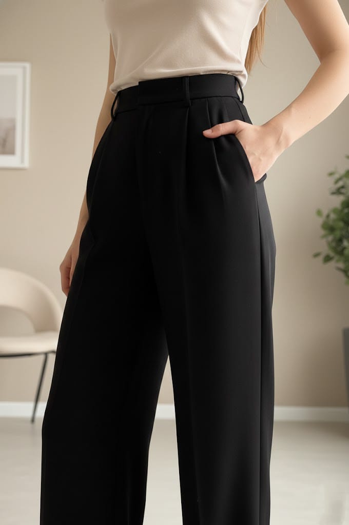 Peethpankh Seoul Fit High - Waist Pants - pent | Buy Online at PEETHPANKH