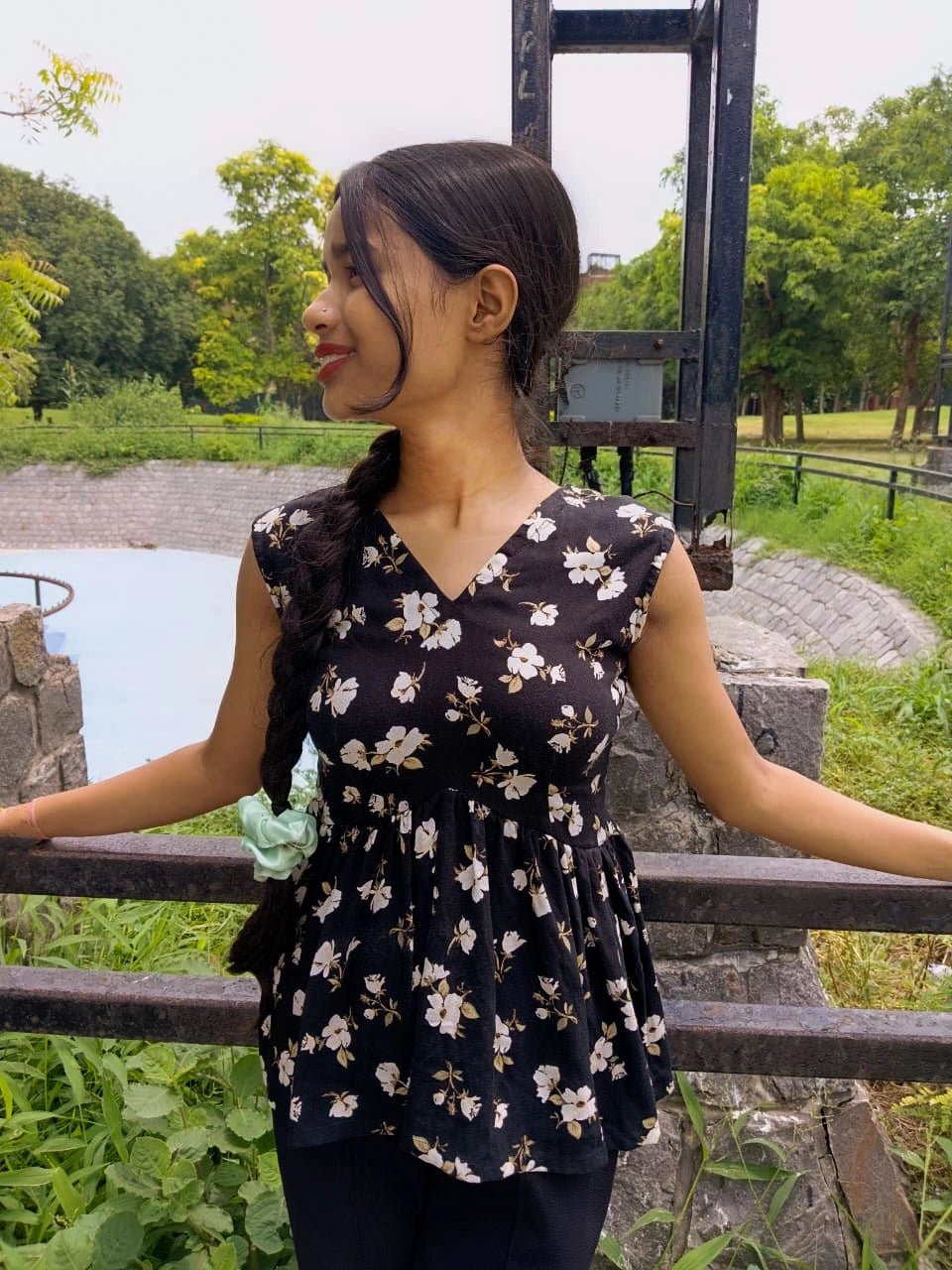 Riva Padded Peplum Top - Peplum Top | Buy Online at Peethpankh