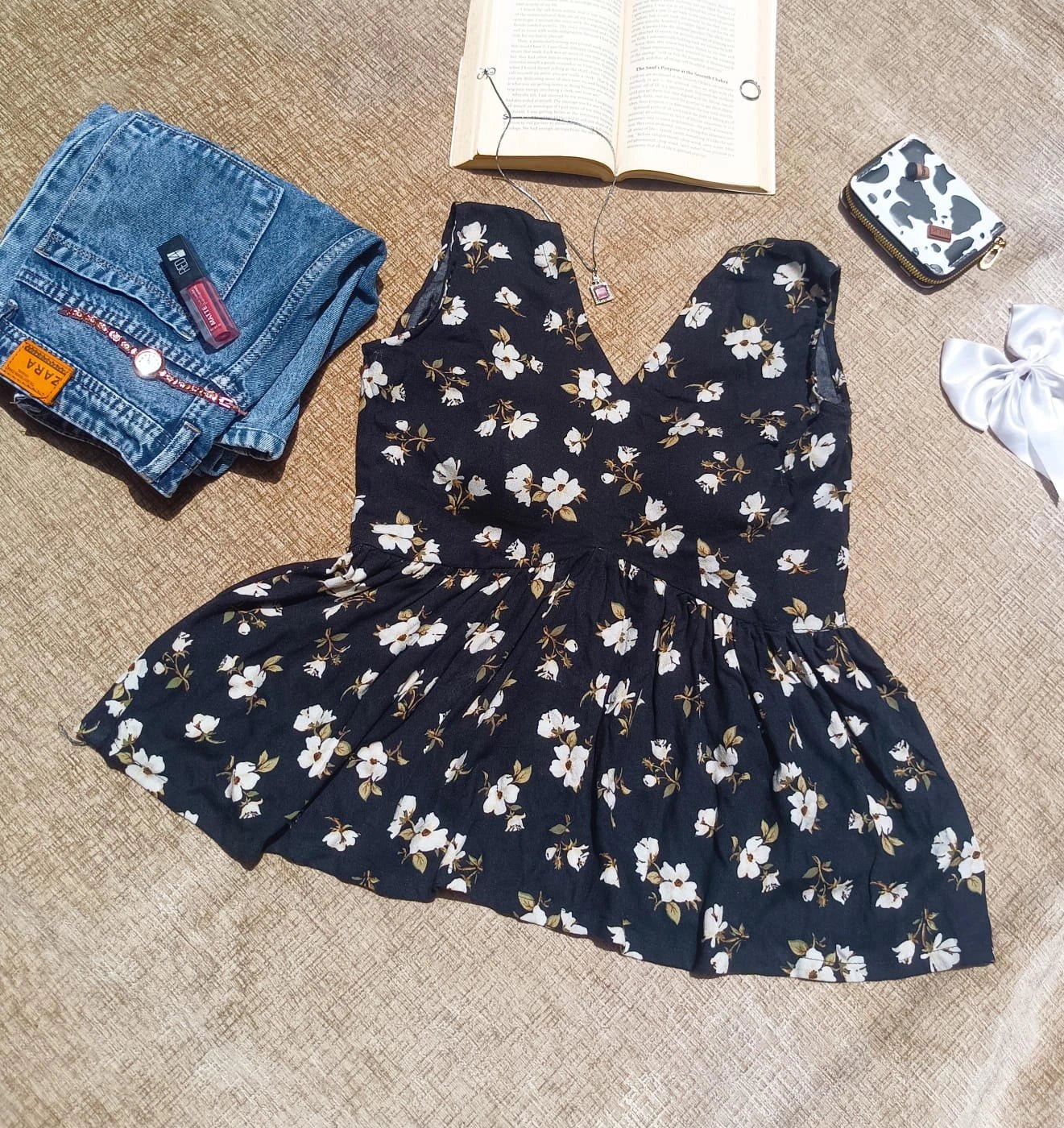 Riva Padded Peplum Top - Peplum Top | Buy Online at Peethpankh